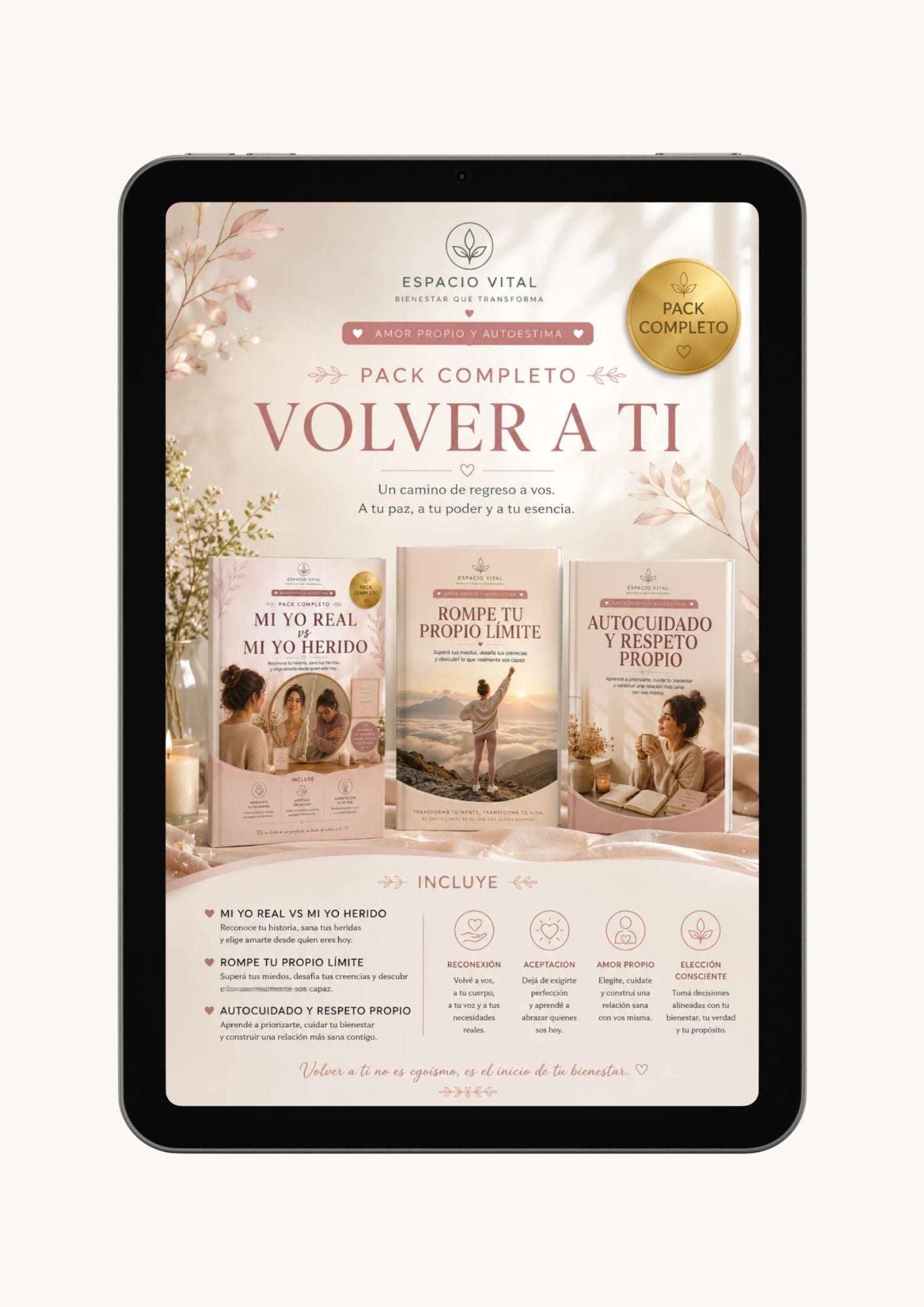 PACK: VOLVER A TI
