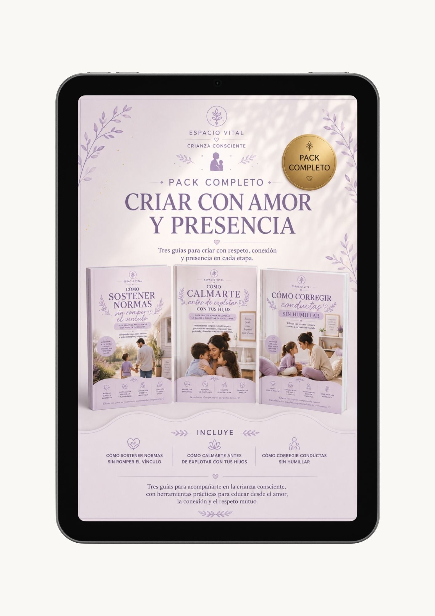 PACK: CRIAR CON AMOR Y PRESENCIA